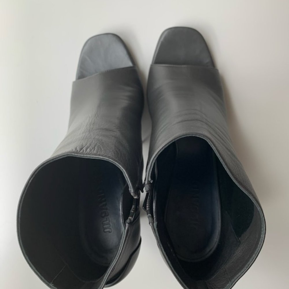 Jil Sander Peep Toe Booties size 39